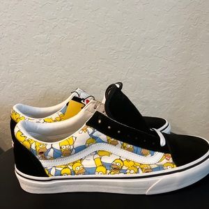 Vans The Simpsons Old Skool Men’s Shoes Size 10 Rare